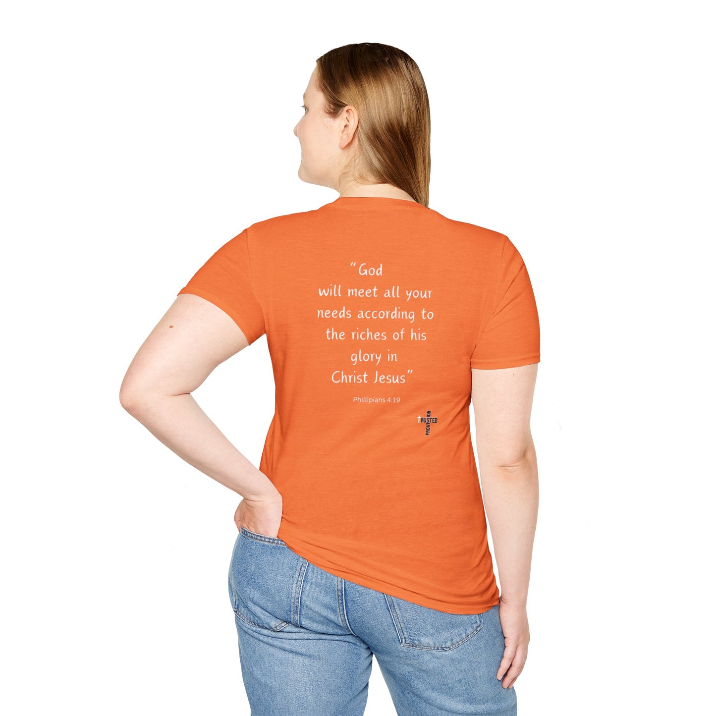 HE Will Provide- Unisex Softstyle T-Shirt