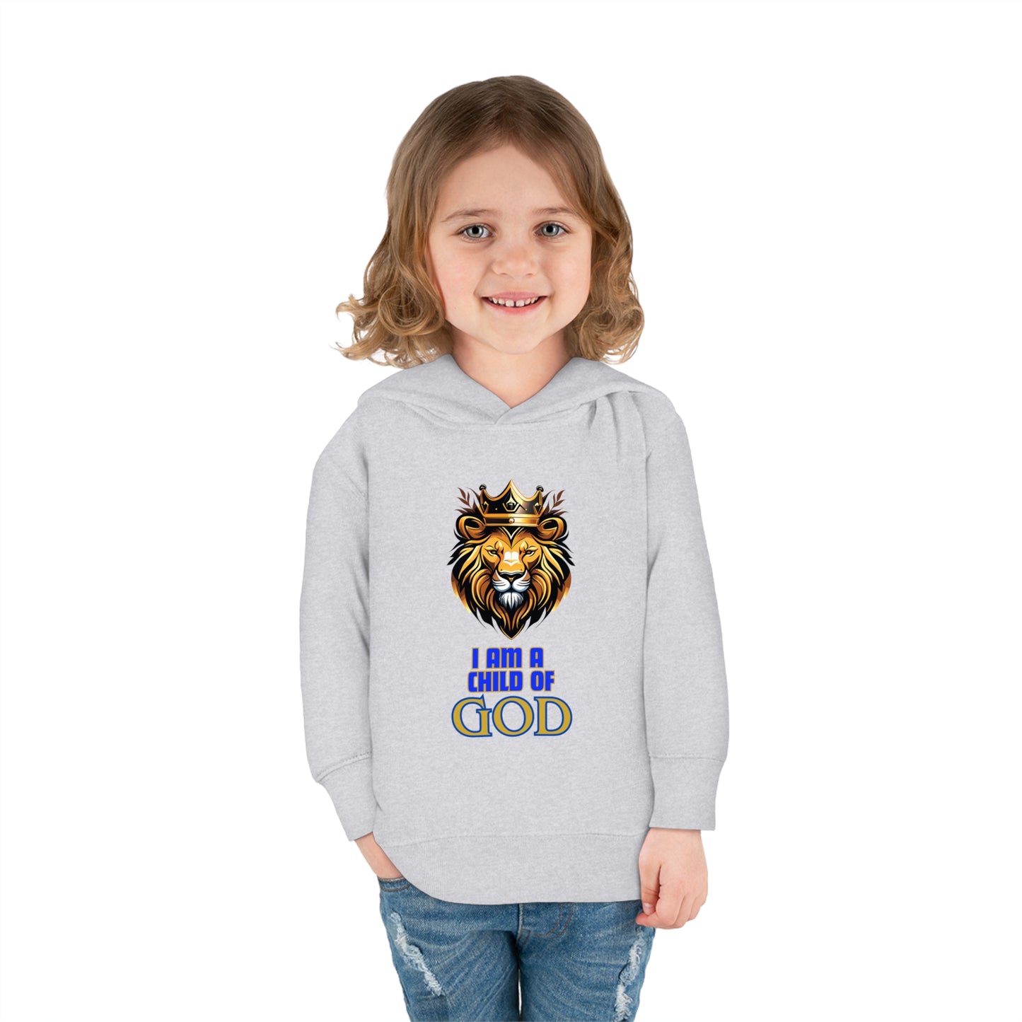 I am a child of God- Toddler Pullover Hoodie