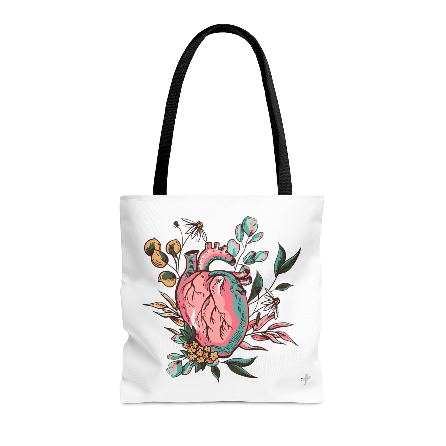 New Heart- Tote Bag (white)