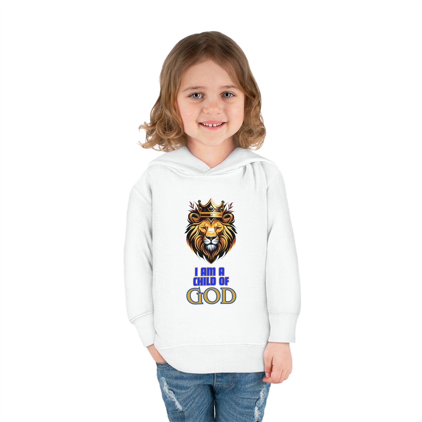 I am a child of God- Toddler Pullover Hoodie