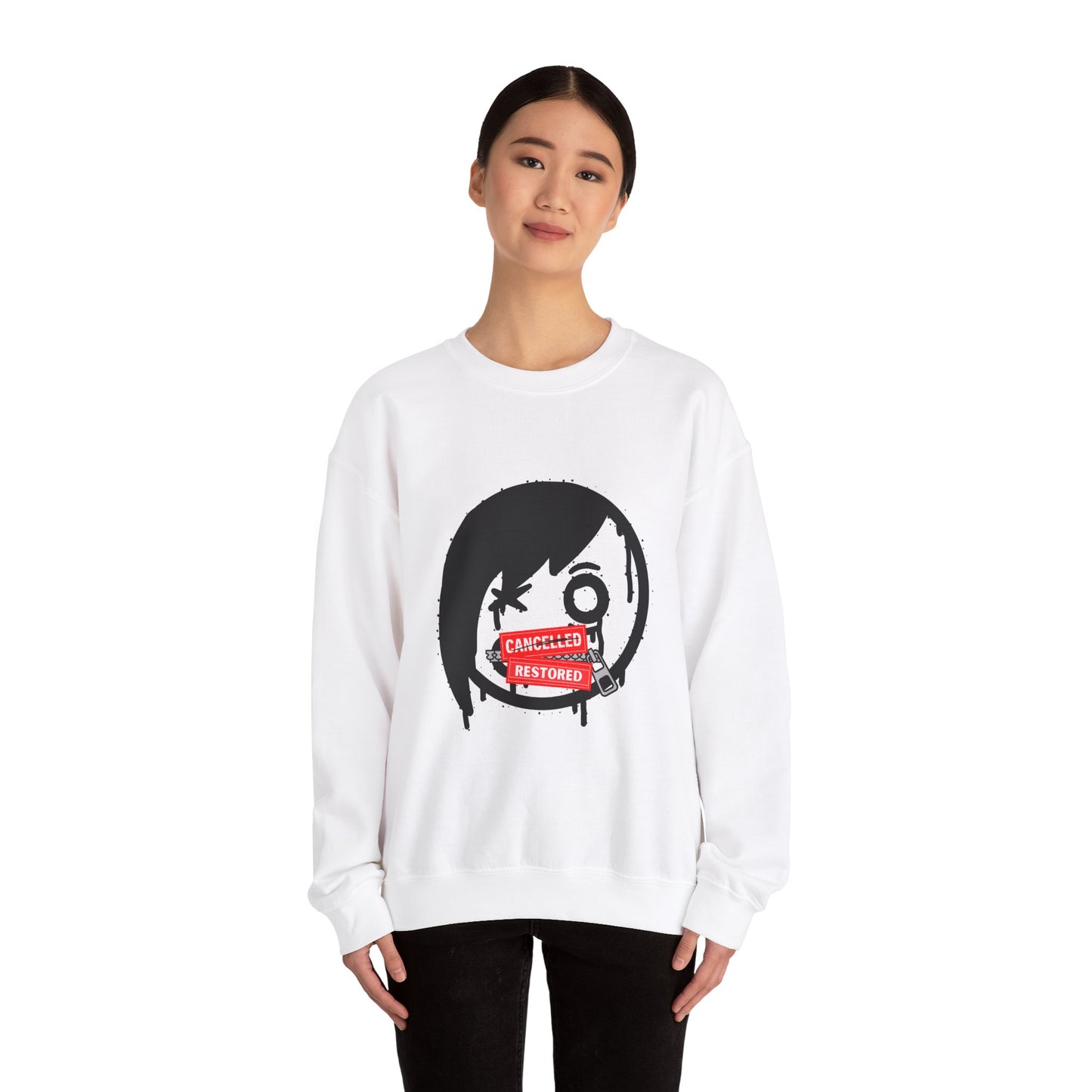 Emo Kid: Cancelled/Restored- Unisex Crewneck Sweatshirt