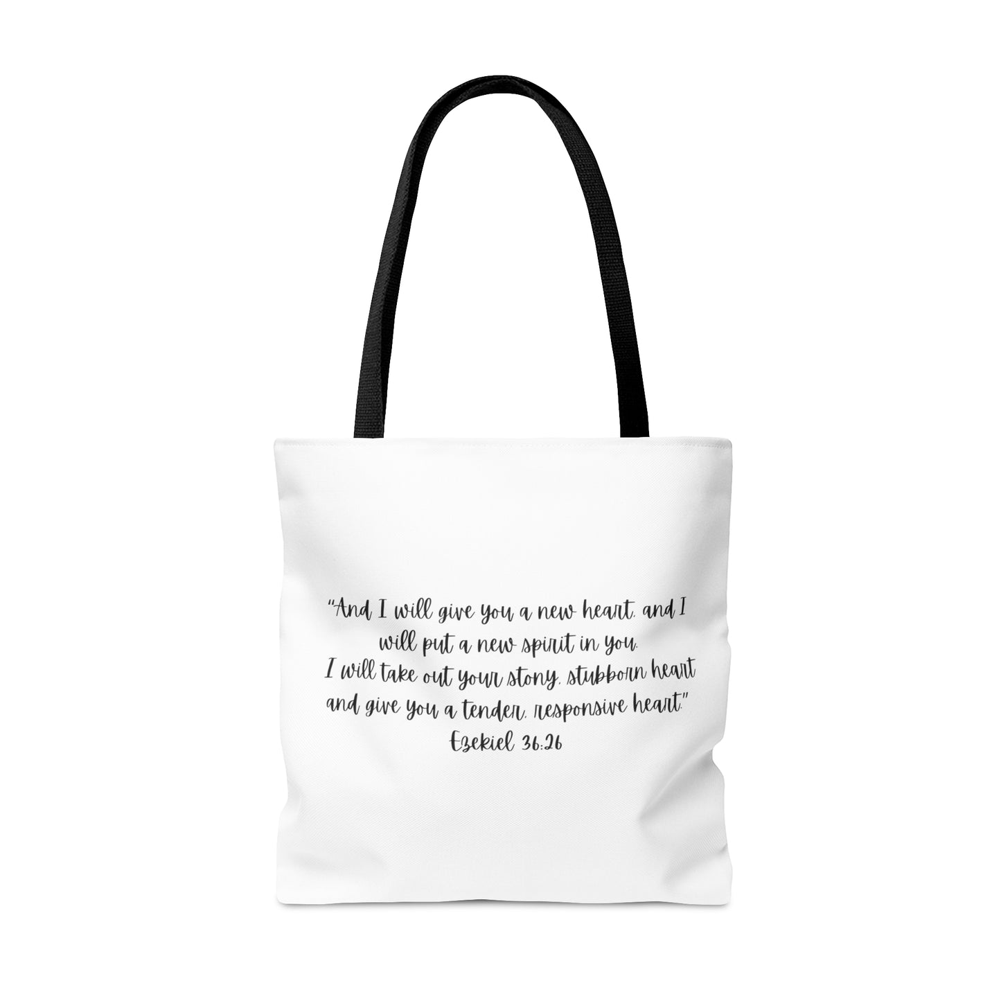 New Heart- Tote Bag (white)