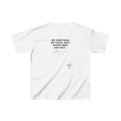 Follow Jesus- Kids Heavy Cotton™ Tee