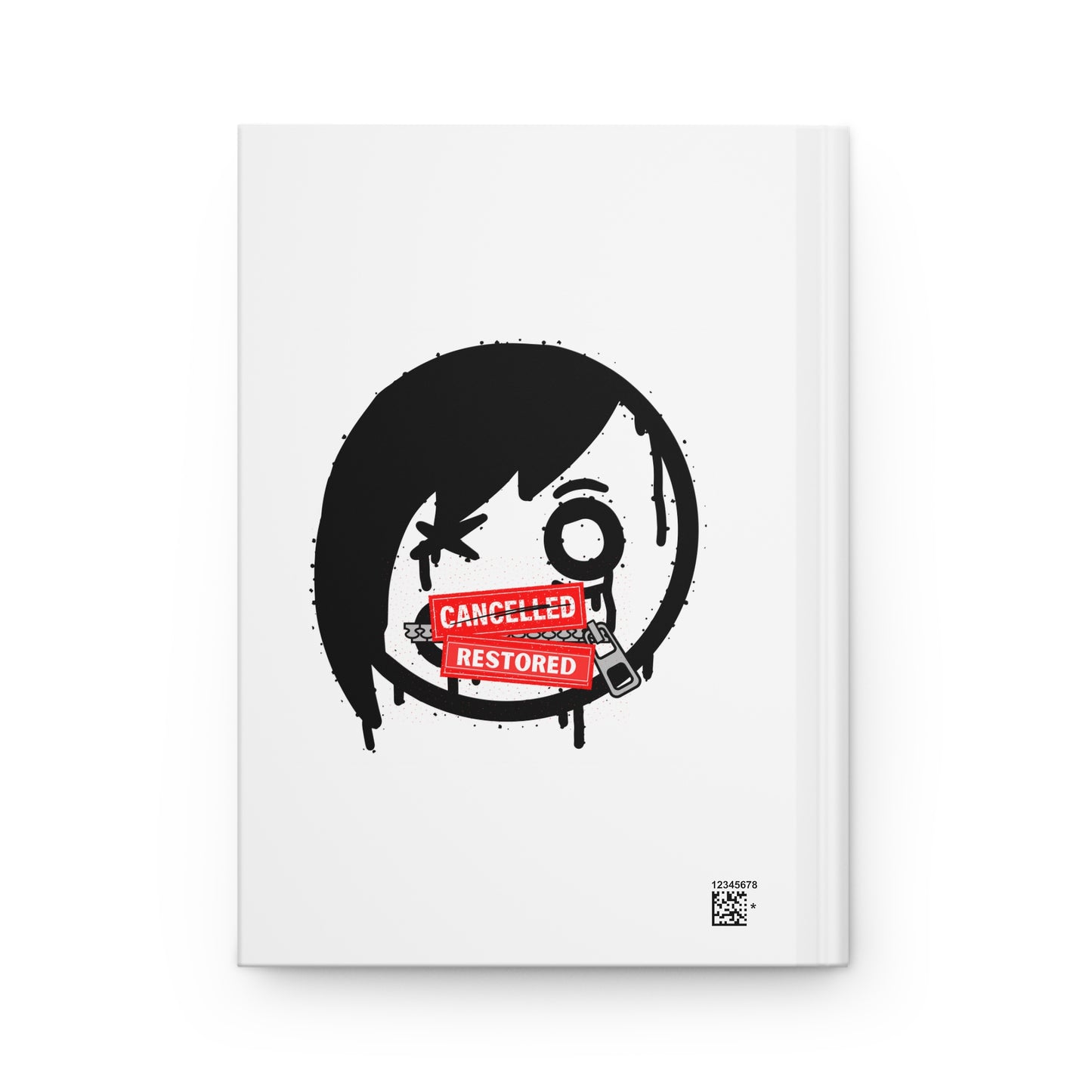 Emo Kid: Cancelled/Restored- Hardcover Journal (white)