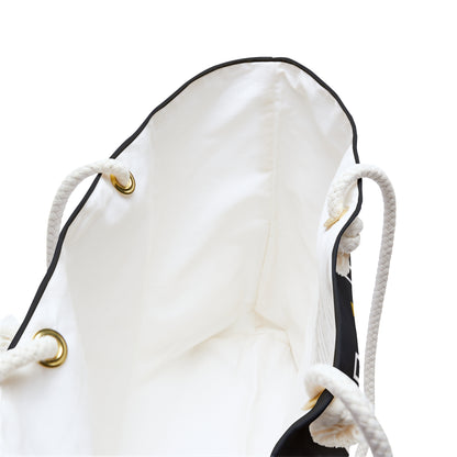 FAITH/Hebrews 11- Weekender Bag (black/white/gold)