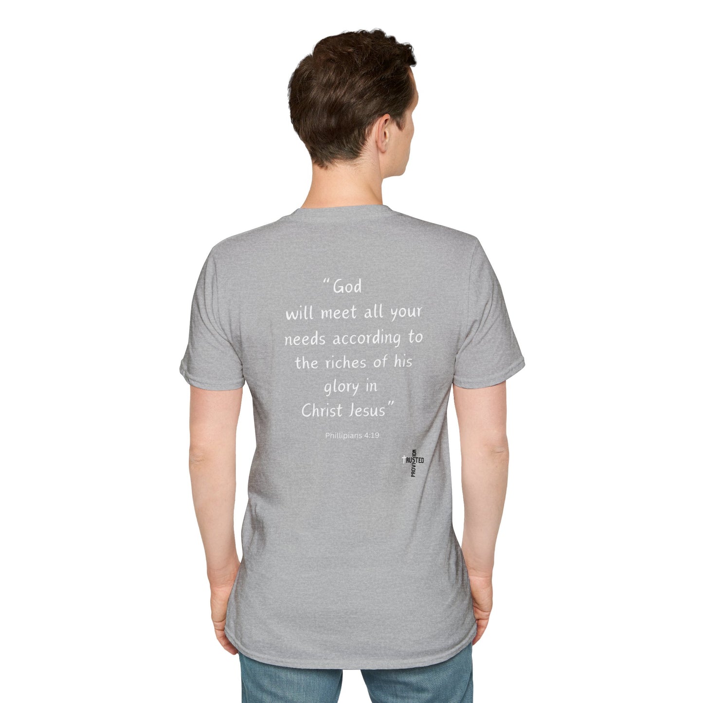 HE Will Provide- Unisex Softstyle T-Shirt