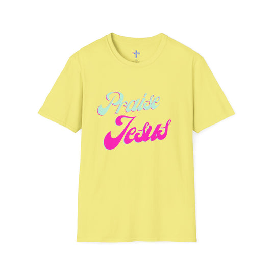 Praise Jesus- Unisex Softstyle t-shirt