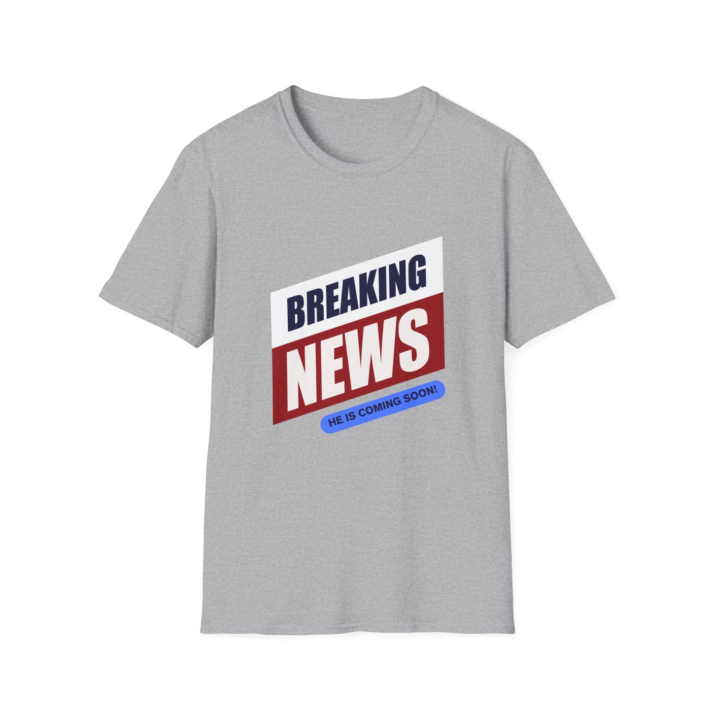 Breaking News- Unisex Softstyle T-Shirt