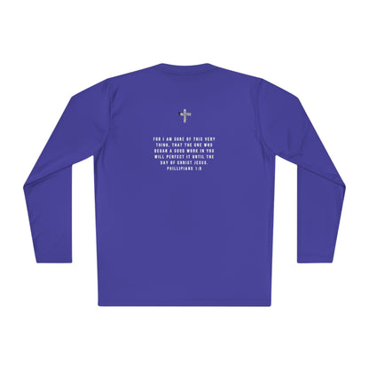 Work in Progress...- Long Sleeve Performance Dry Fit T-shirt (40+ UPF)