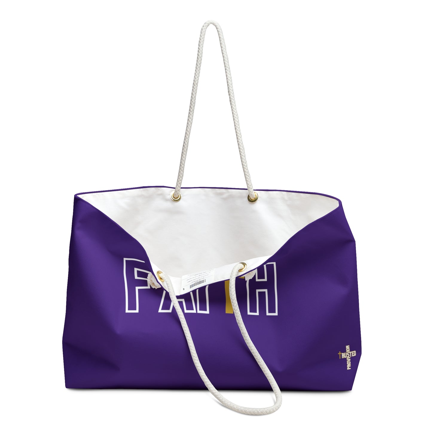 FAITH/Hebrews 11- Weekender Bag (purple)