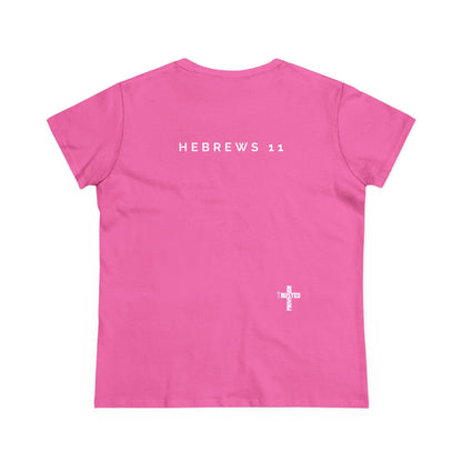 FAITH/HEBREWS 11- Women's Softstyle T-Shirt (lilac)