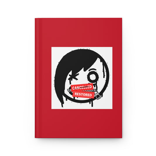 Emo Kid: Cancelled/Restored- Hardcover Journal (red)