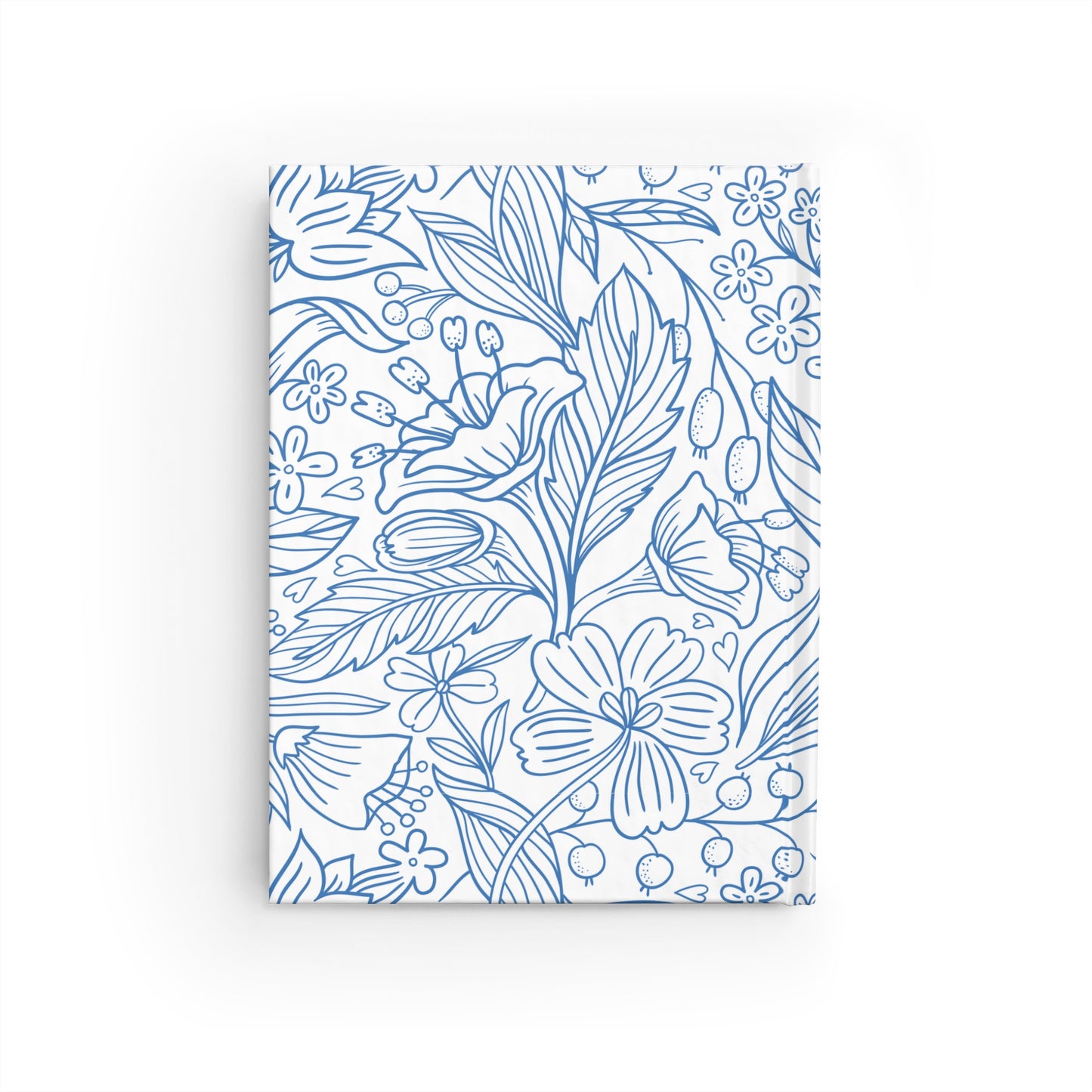 Restored- Hardcover Journal (blue lillies)