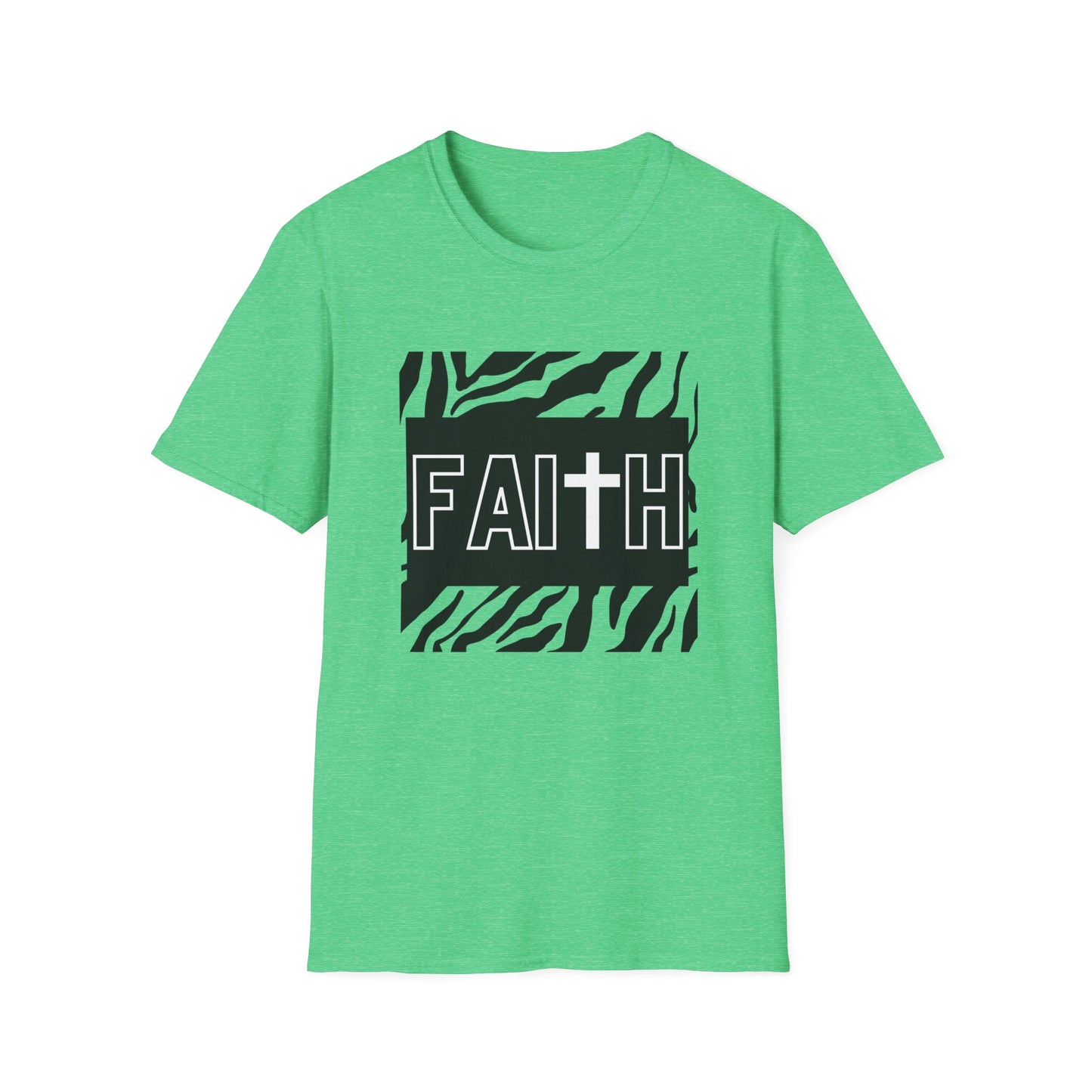 FAITH/Hebrews 11- Unisex Softstyle T-Shirt (zebra)