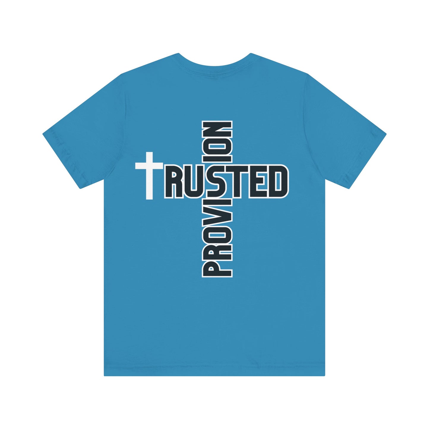 Trusted Provision- Unisex T-shirt (black/white logo)