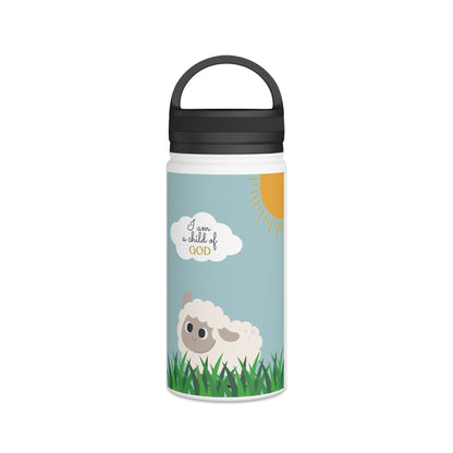 I am a child of God- Stainless Steel Water Bottle (12 oz)