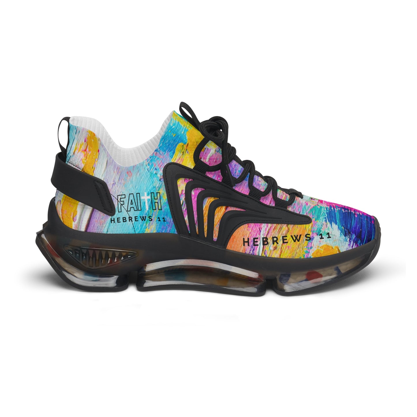 FAITH/Hebrews 11- Women's Sneakers (abstract)