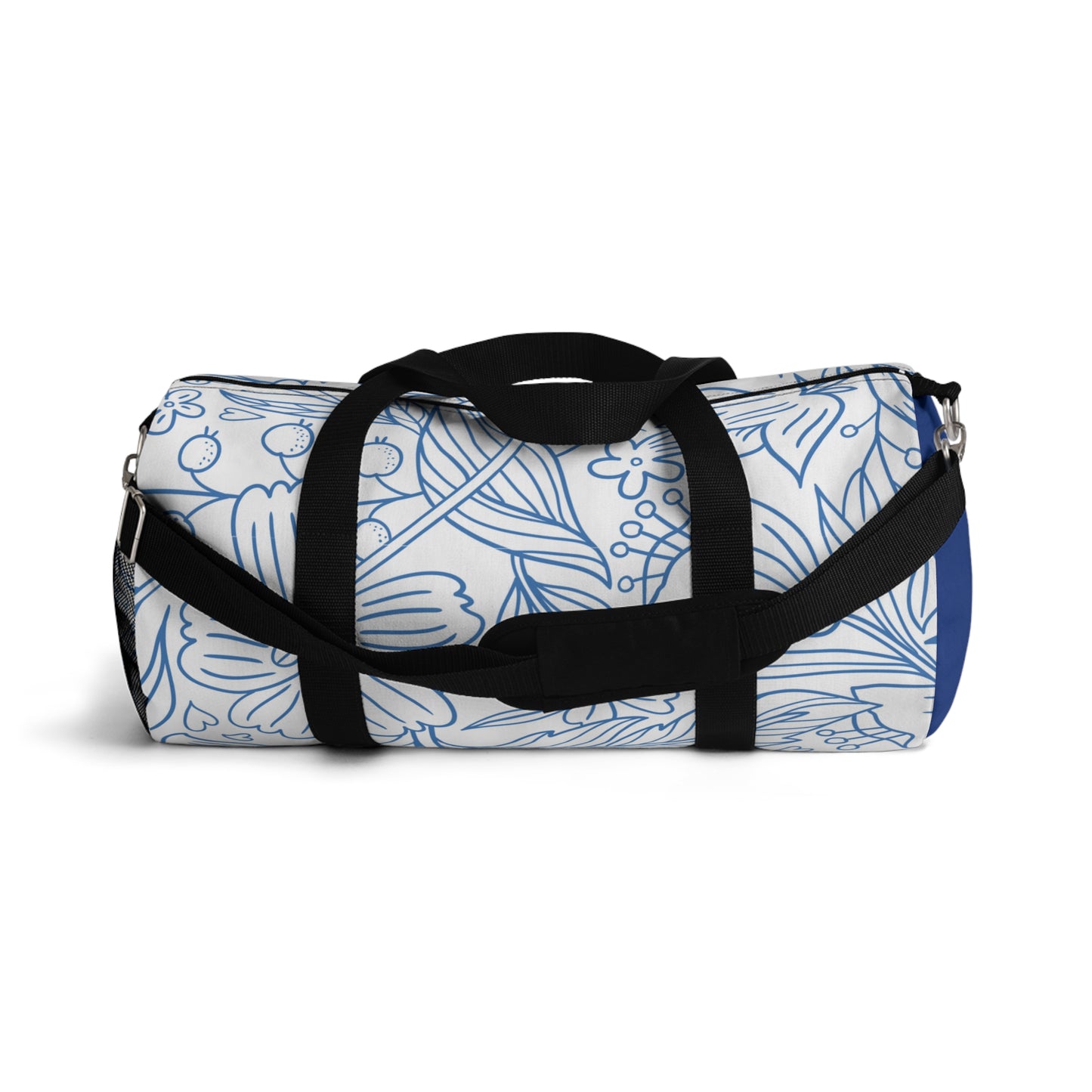 Work in Progress... - Duffel Bag (blue lillies)