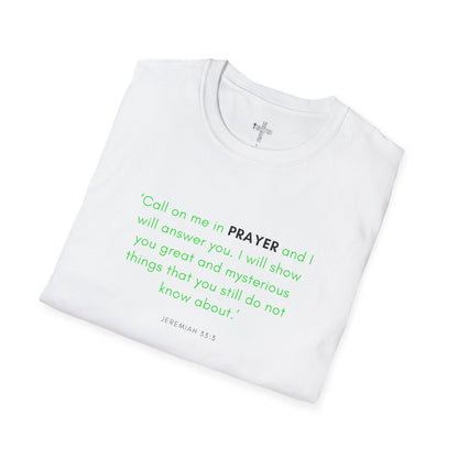Call Jesus- Unisex Softstyle T-Shirt