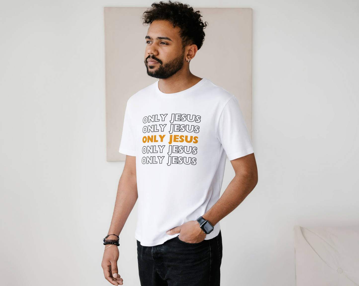 Only Jesus- Unisex Softstyle T-Shirt